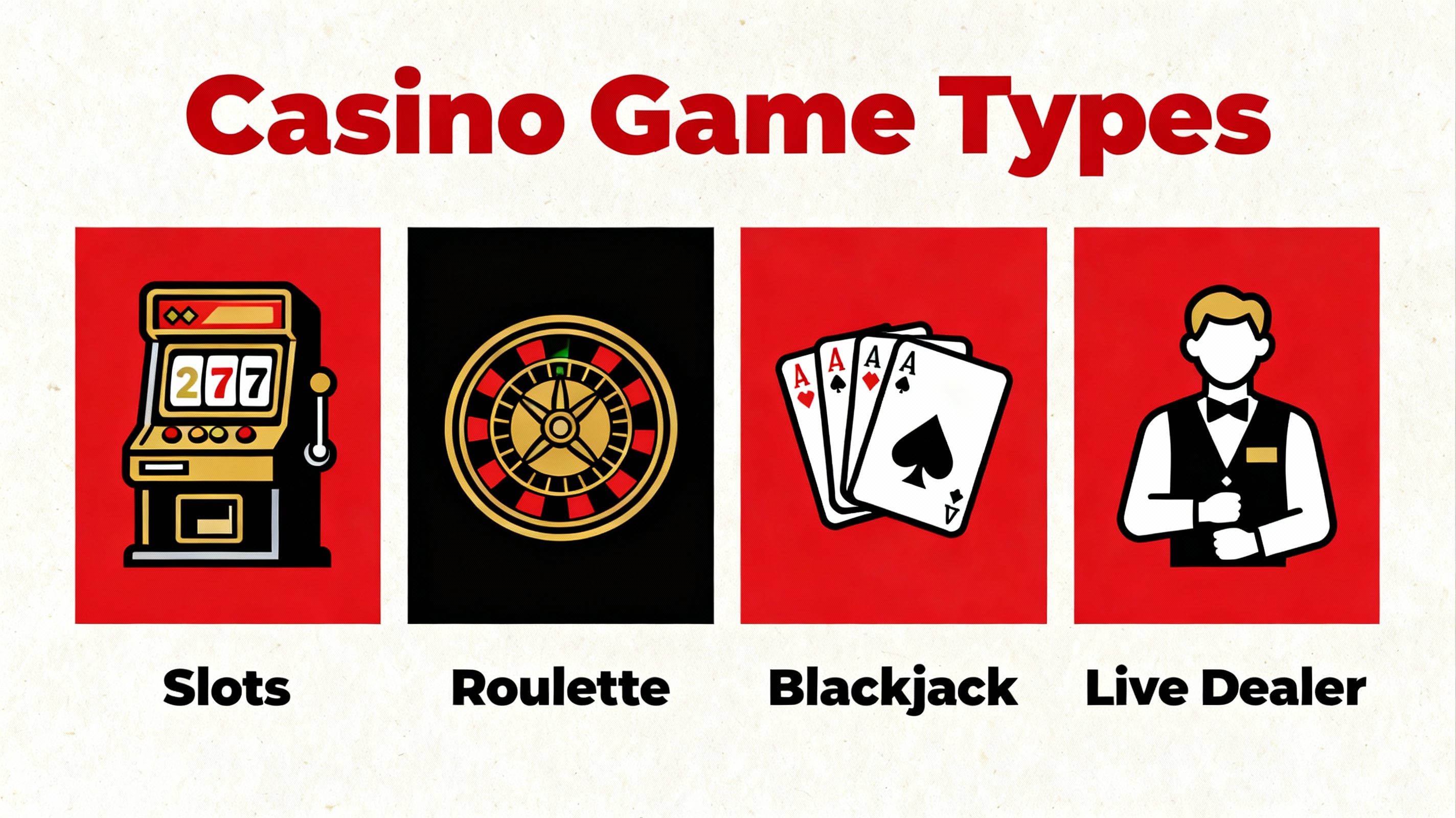 ZumoSpin game categories infographic